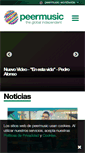 Mobile Screenshot of peermusic.es